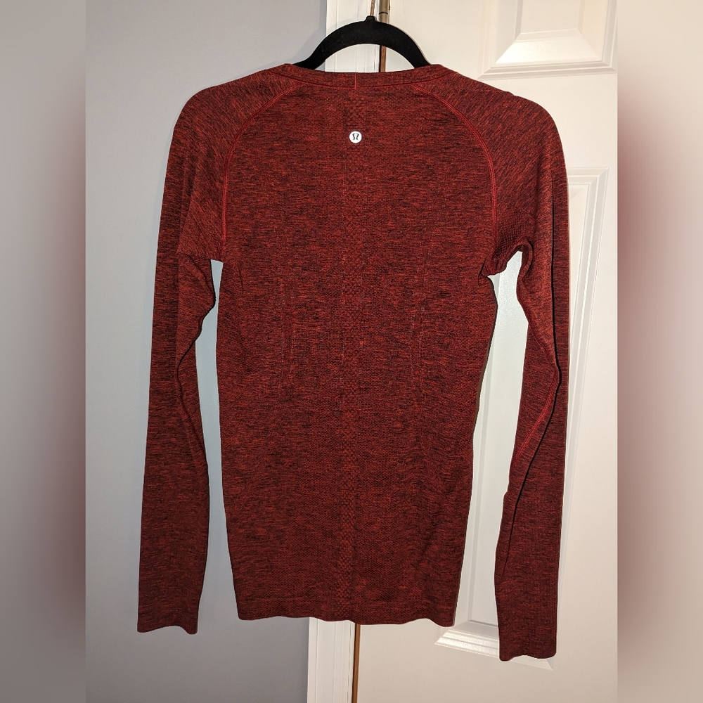 Lululemon, long sleeved, dri-fit shirt